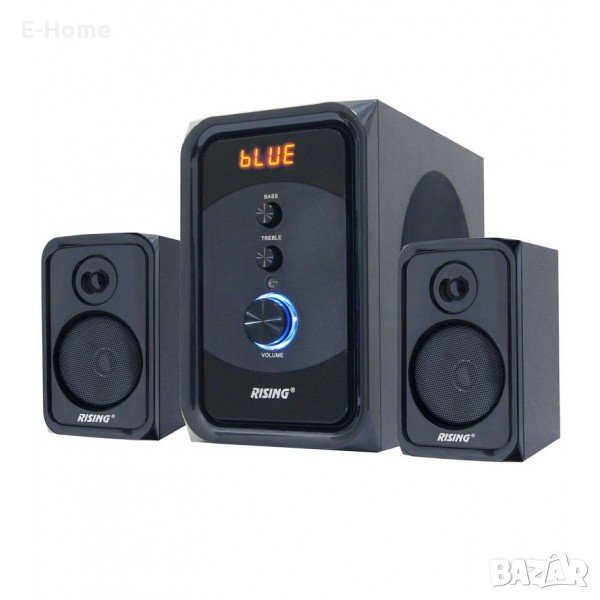 Мощна блутут уредба 2+1 с дистанционно управление, снимка 1