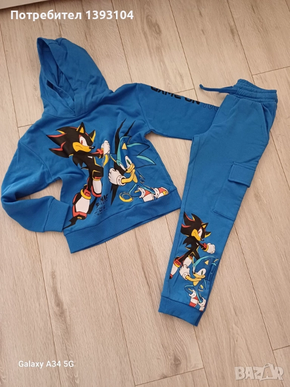 Нов комплект за момче Соник, снимка 1