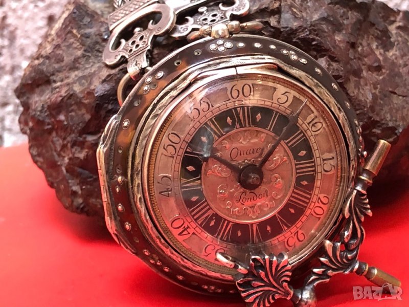 Джобен часовник Daniel Quare от 1667г., снимка 1