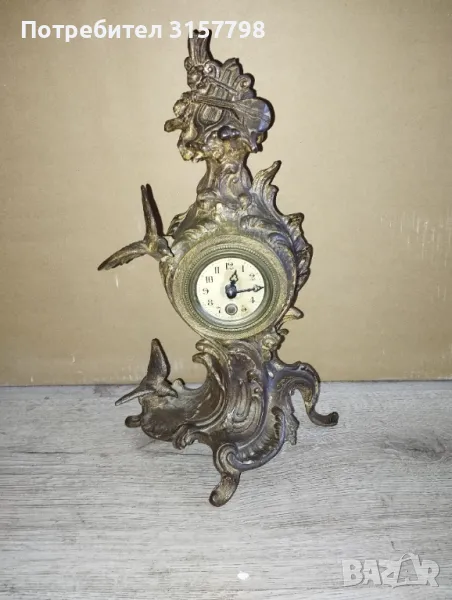 Настолен часовник рококо, снимка 1