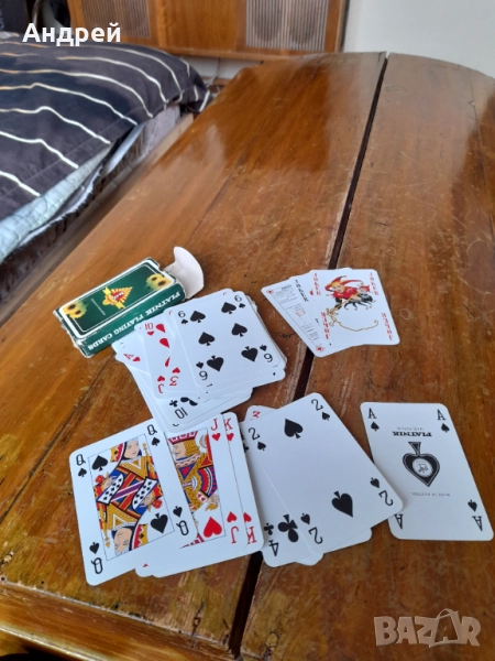 Стари карти за игра Piatnik,Соларис АД, снимка 1