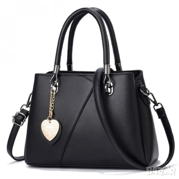 Дамска чанта Malena Black, снимка 1