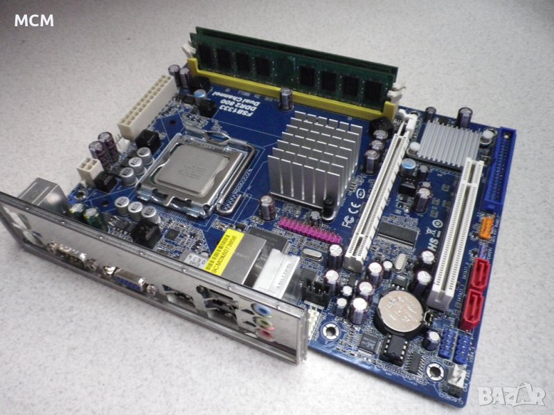 Двуядрен комплект ASRock G31M-VS, снимка 1