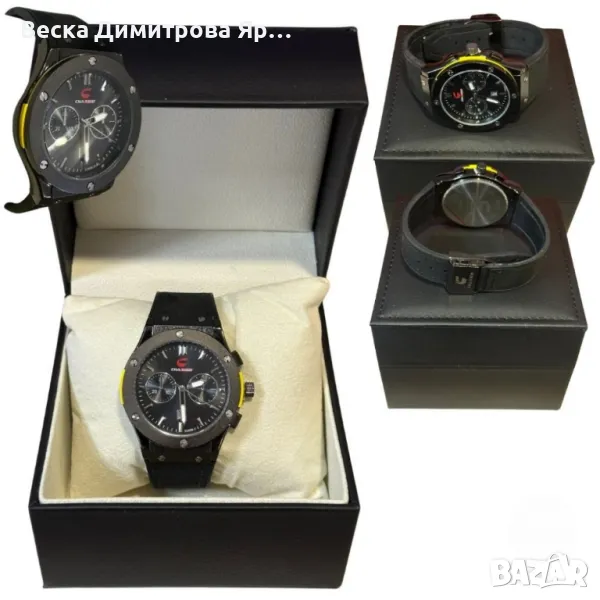 Елегантен мъжки часовник CHAXIGO с модерен дизайн и прецизен механизъм, снимка 1