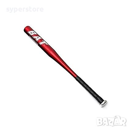 Бейзболна бухалка алуминиева 64см Digital One SP00736 _25 червена Baseball Bat, снимка 1