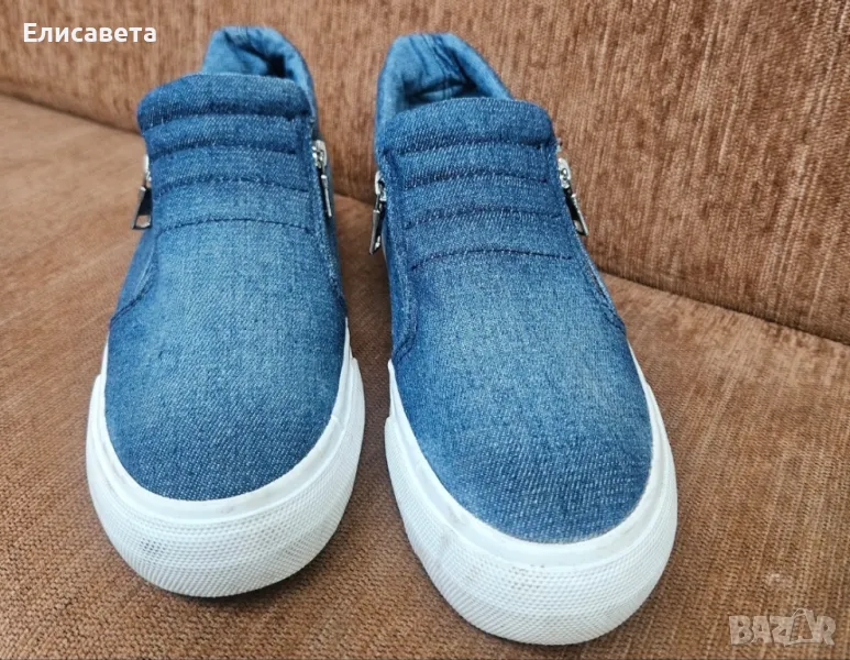 Дамски дънкени кецове , снимка 1