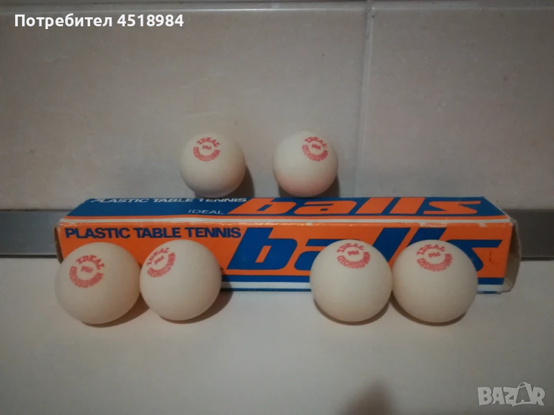 Топчета за Пинг - Понг /Тенис на маса 6 бр IDEAL, снимка 1