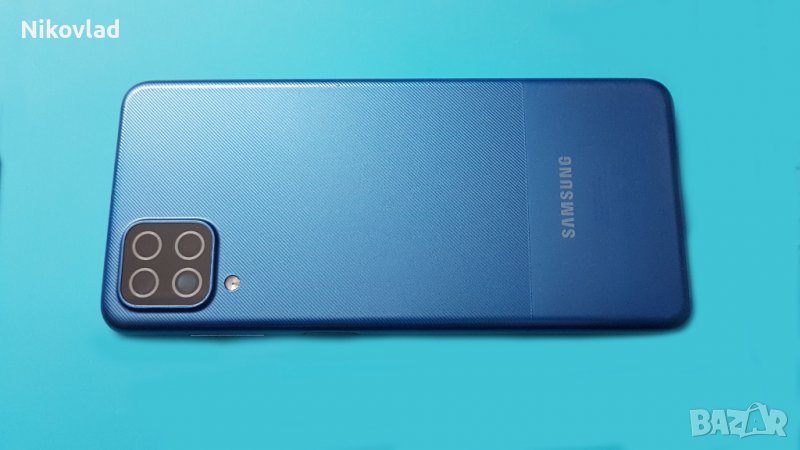 Заден капак със стъкло за камера Samsung Galaxy A12, снимка 1
