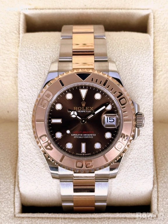 Rolex Yacht Master two tone brown dial , снимка 1