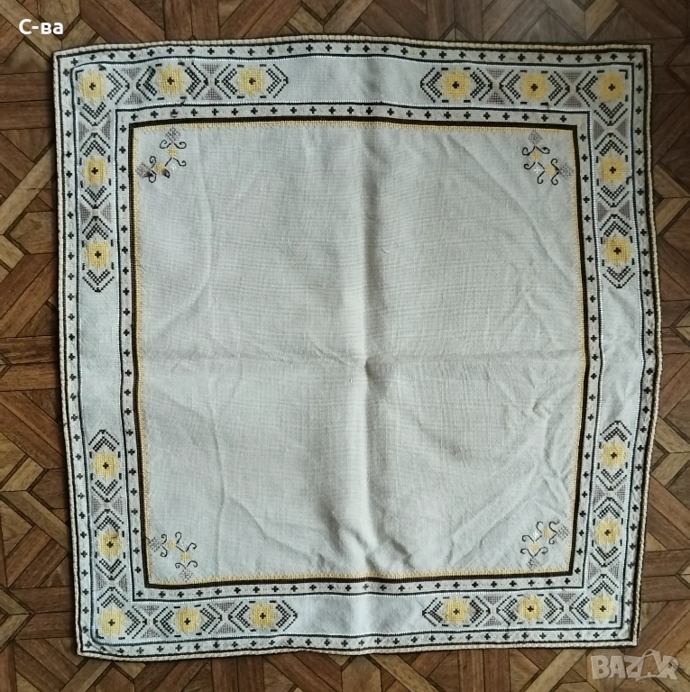 Каре, ръчно шито , снимка 1