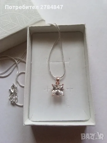 Колие с кристал , снимка 1