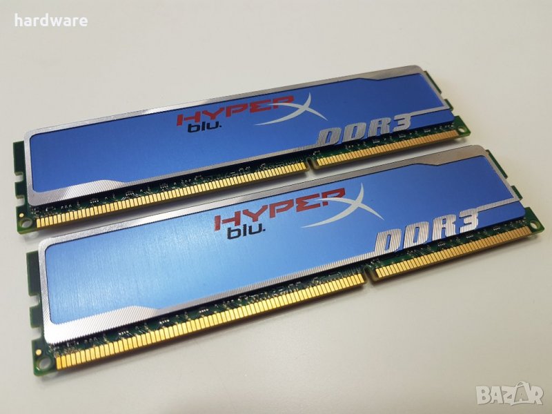 рам памет ram ddr3 kingston hyperx blu 2x2gb kit , снимка 1