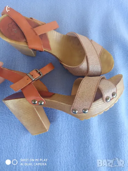 Италиански сандали Parronet номер 38., снимка 1