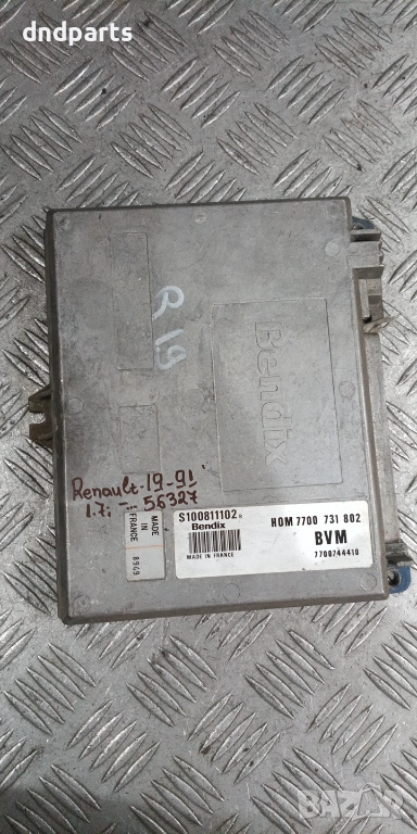 Компютър Renault 19 1.7i 1991г. S100811102 7700731802 , снимка 1