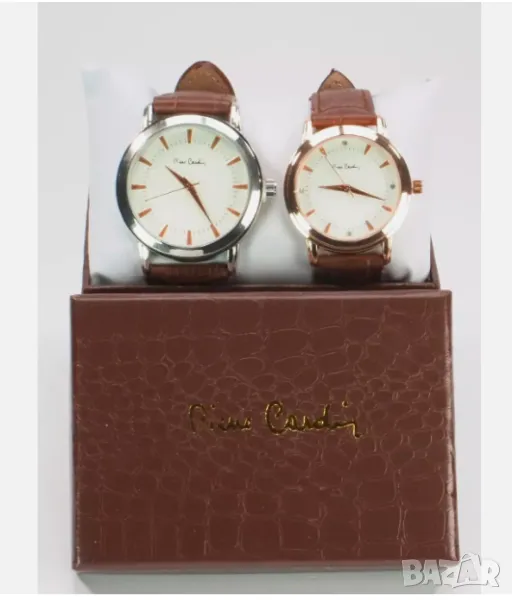 Pierre Cardin "Eternal Love", ръчни часовници за него и нея, 2 броя нови , снимка 1