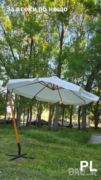 ГРАДИНСКИ ЧАДЪР С МЕТАЛНА СТОЙКА 3Х3м Код P483, снимка 1