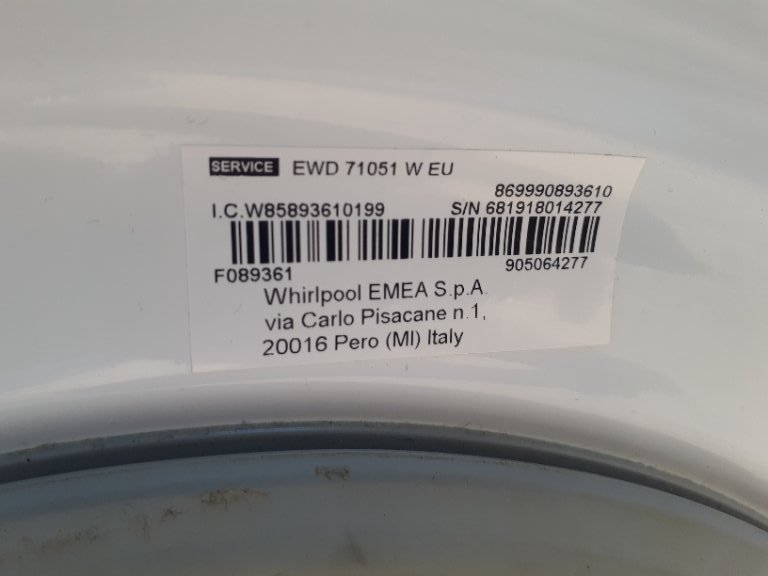 Продавам основна платка за пералня Indesit EWD 71051 W в Перални в гр.  Благоевград - ID38090078 — Bazar.bg