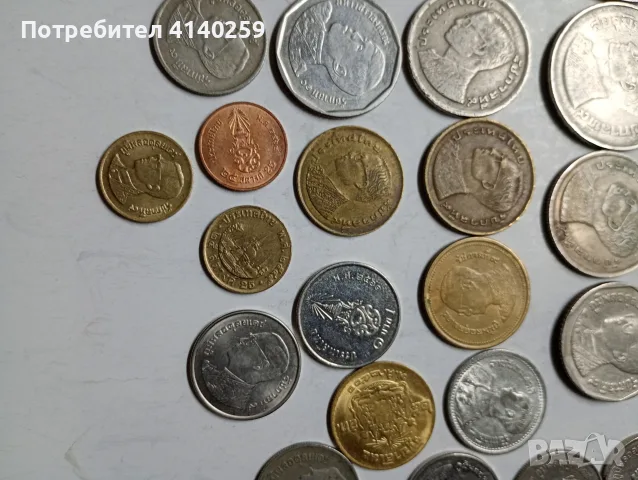ТАЙЛАНД МОНЕТИ  1 БАТ , снимка 6 - Нумизматика и бонистика - 55713545