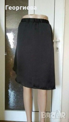 Нежна черна асиметрична пола🍀🌹XS,S🍀🌹арт.582, снимка 2 - Поли - 29534731