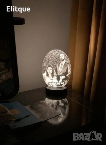 персонализирана нощна лампа , снимка 6 - Подаръци за рожден ден - 53079349