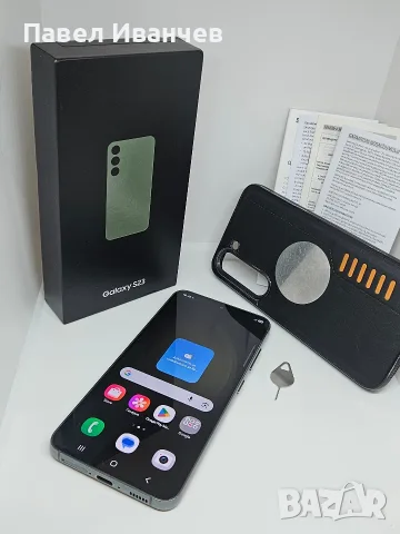 Samsung Galaxy S23 5G 128Gb/8Ram Green + Подарък кейс