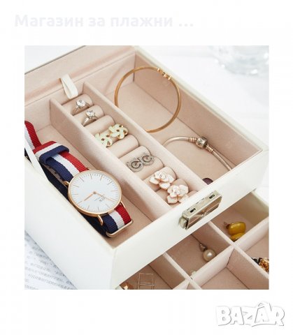 ЕЛЕГАНТНА КУТИЯ ТИП КУФАРЧЕ ЗА БИЖУТА - код 0755, снимка 5 - Други - 34206532