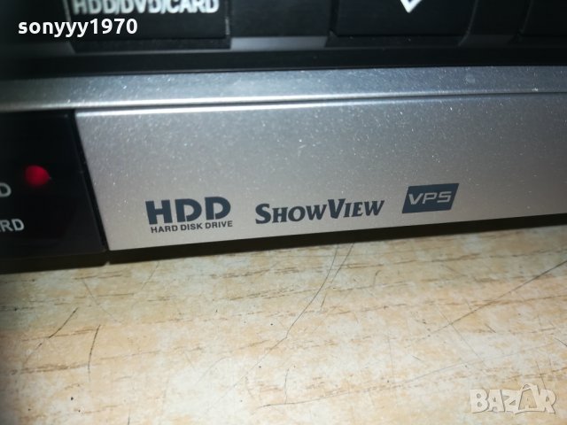 TEVION DRW-1605HDD HDD/DVD RECORDER-ВНОС GERMANY, снимка 11 - Плейъри, домашно кино, прожектори - 30261616