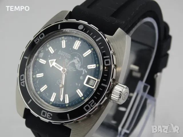 ВОСТОК АМФИБИЯ АВТОМАТИЧЕН-"SCUBA DUDE" ref: 170059, снимка 4 - Мъжки - 42693383