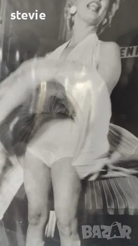 Голяма метална табела 60х40 Мерилин Монро, снимка 2 - Декорация за дома - 49617356