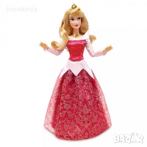 Оригинална кукла Аврора Спящата красавица - Дисни Стор Disney Store , снимка 13 - Кукли - 38654116