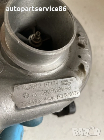 Турбокомпресор с актуатор за Mercedes ML W163 400 CDI (2004) A6280900080, снимка 2 - Части - 54087926