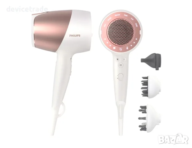 Сешоар Philips Prestige BHD827/00, 1800 W, Сензор SenseIQ