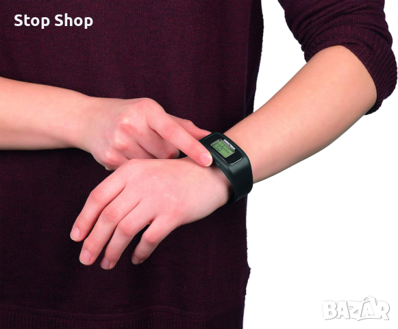 Фитнес тракер гривна Vitalmaxx стъпки,калории,разстояние , снимка 5 - Смарт гривни - 44759966