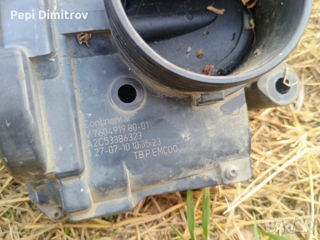ДРОСЕЛОВА КЛАПА CITROEN PEUGEOT CONTINENTAL A2C53386323, V760491980-01, V76049198001, снимка 4 - Части - 51293053