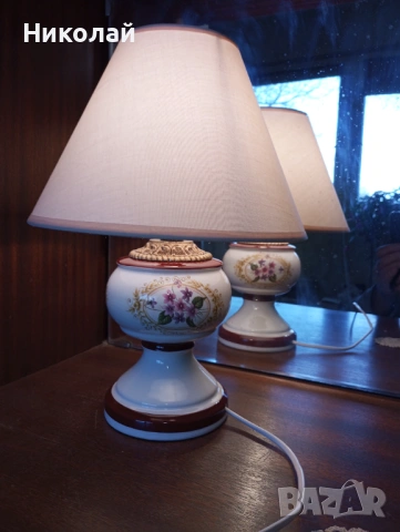 Порцеланова нощна лампа , снимка 6 - Антикварни и старинни предмети - 53107907