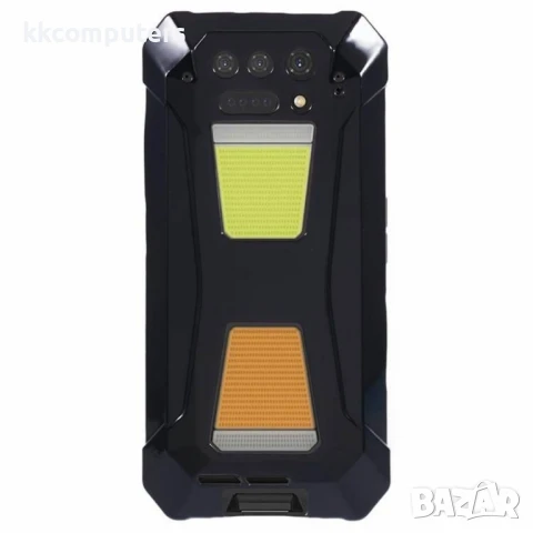 Гъвкав TPU Калъф + Скрийн Протектор за Unihertz Tank 2 Pro – Прозрачен / Черен