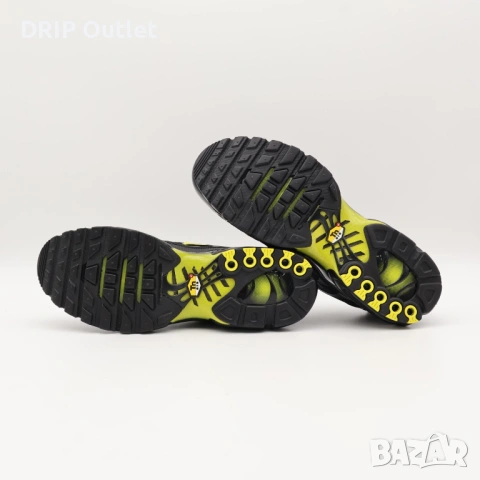 !НОВИ! Nike Air Max Plus 'TN' | Opti Yellow | + КУТИЯ, снимка 6 - Маратонки - 54167717