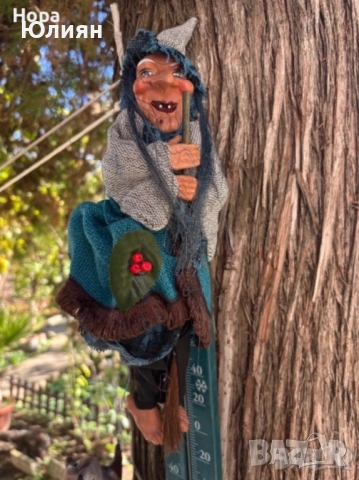 Висяща Баба Яга, снимка 9 - Декорация за дома - 54021061