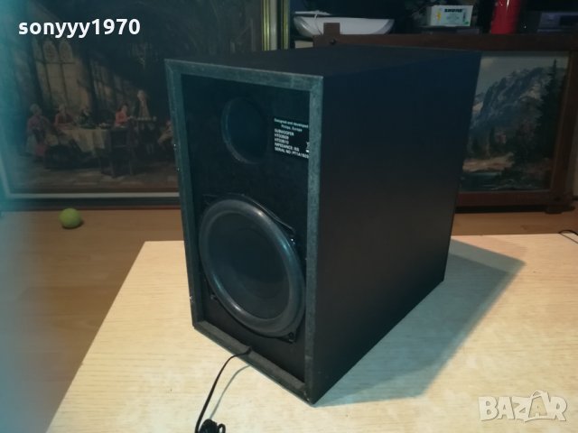 philips subwoofer 27х27х16см 1612201735, снимка 3 - Тонколони - 31142611