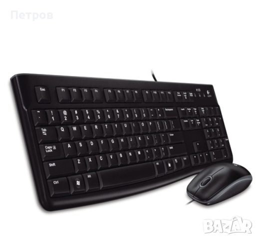 Комплект клавиатура и мишка Logitech, снимка 3 - Клавиатури и мишки - 44699335