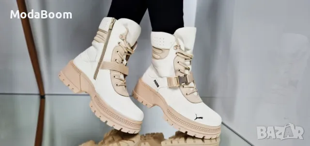 Puma зимни дамски боти, снимка 3 - Дамски боти - 48139316