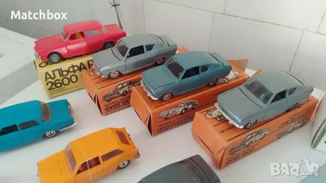 Руски модели СССР 1/43 , снимка 7 - Колекции - 55329629