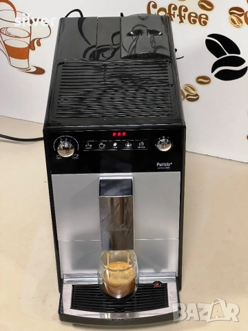 Кафемашина кафе автомат melitta PURISTA с гаранция, снимка 4 - Кафемашини - 51753002