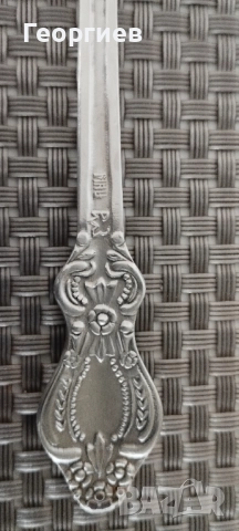 Посребрени с позлата мелхиорени лъжички за чай,кафе от СССР., снимка 11 - Прибори за хранене, готвене и сервиране - 51876694