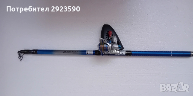 Пръчка за перо с малка макара, снимка 6 - Въдици - 53067271