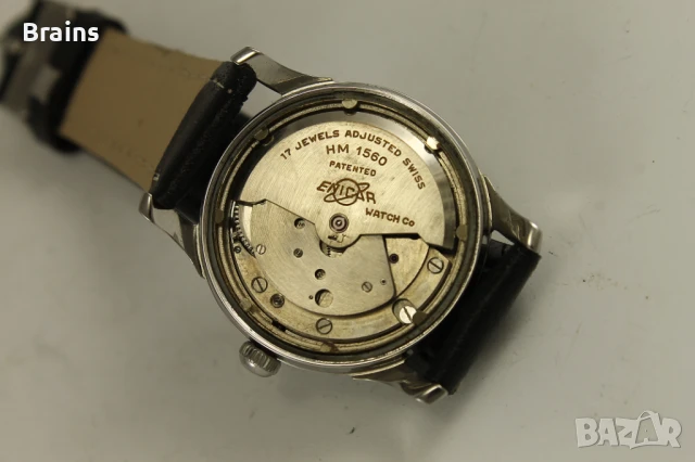 1950's ENICAR ULTRASONIC Automatic 17 Jewels Стоманен, снимка 9 - Антикварни и старинни предмети - 50735527
