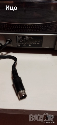 Saba PSP 900 грамофон., снимка 13 - Грамофони - 52567136