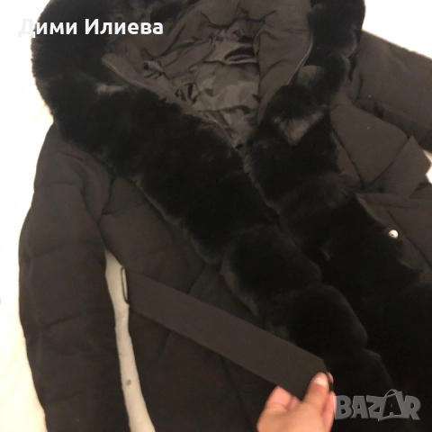 Дамско зимно яке а пух , снимка 6 - Якета - 52762176