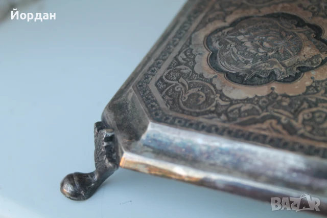 Руски сребърни свещници, снимка 6 - Антикварни и старинни предмети - 51408072