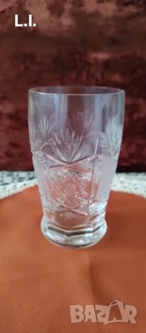 Български кристален сервиз чаши, снимка 3 - Сервизи - 48012226